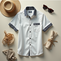 Nautical Breeze Short Sleeve Shirt