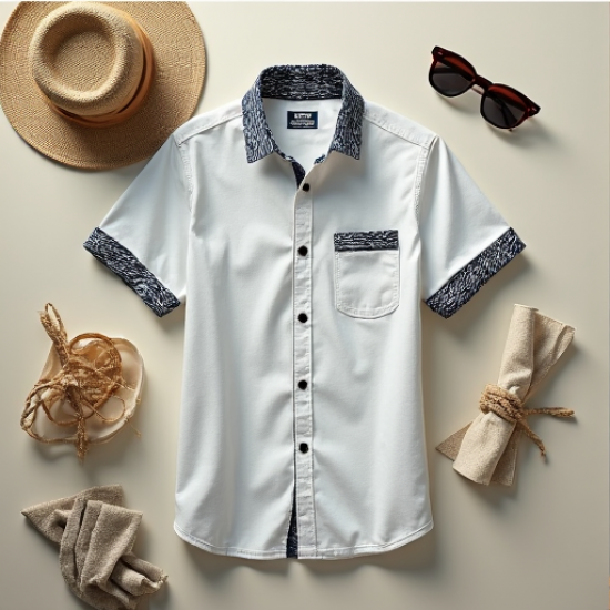 Nautical Breeze Short Sleeve Shirt