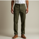 EcoComfort Men's Organic Cotton Casual Pants