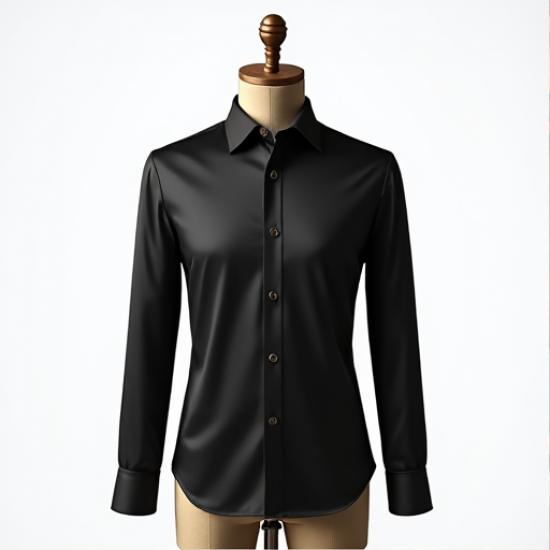 Luxe Satin Evening Elegance Shirt