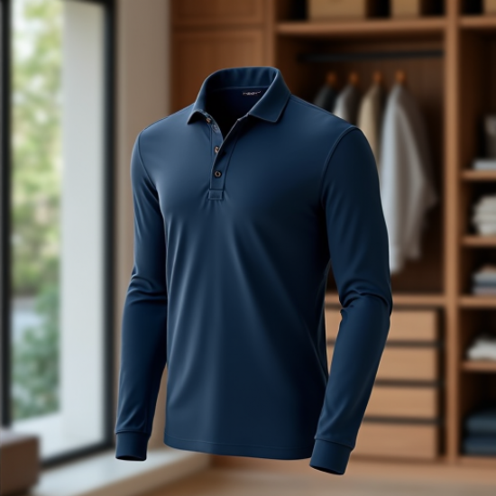 Classic Comfort Long Sleeve Polo