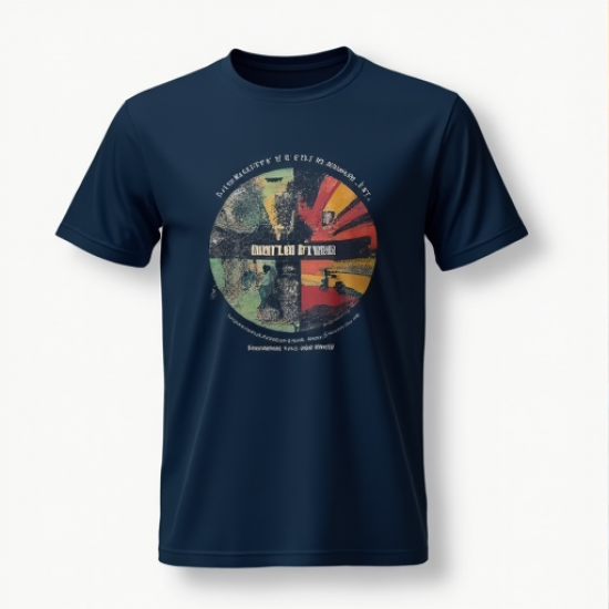 Unity in Style: Men's Charity Support Tee