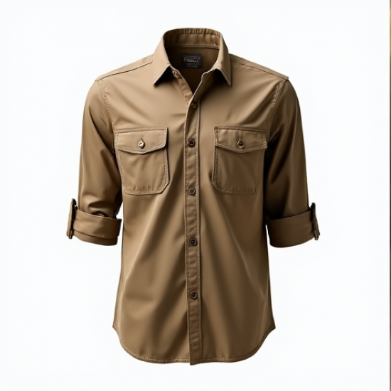 Explorer's Choice Men's Safari Long Sleeve Shirt