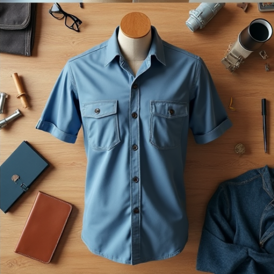 UrbanCraft Short Sleeve Work Shirt