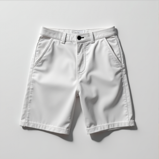 Artisan White Canvas Shorts