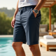 BreezyFit Men's Poplin Lightweight Shorts