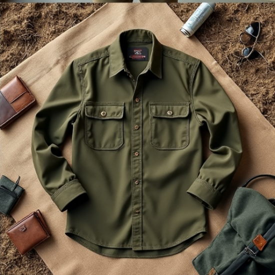 Tactical Heritage Men's Fatigue Shirt