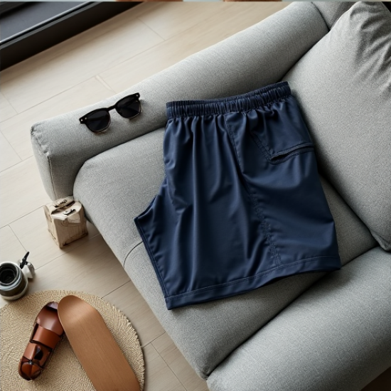 Urban Vibe Geometric Shorts