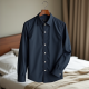 Heritage Grandad Collar Poplin Shirt