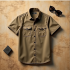 Explorer's Essential Short Sleeve Safari Shirt