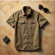 Explorer's Essential Short Sleeve Safari Shirt