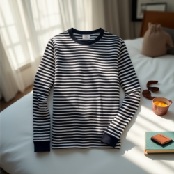 Classic Striped Cotton Tee