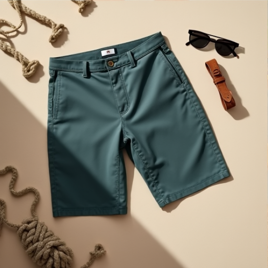 Coastal Breeze Garment-Dyed Chino Shorts