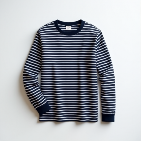 Classic Striped Cotton Tee
