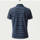 Classic Striped Elegance Polo
