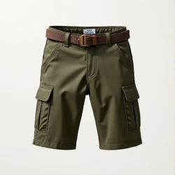 Explorer's Edge Belted Safari Shorts
