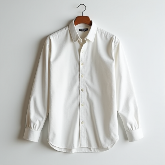 Luxe Linen Band Collar Shirt