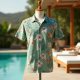 Coastal Breeze Designer Resort Shirt