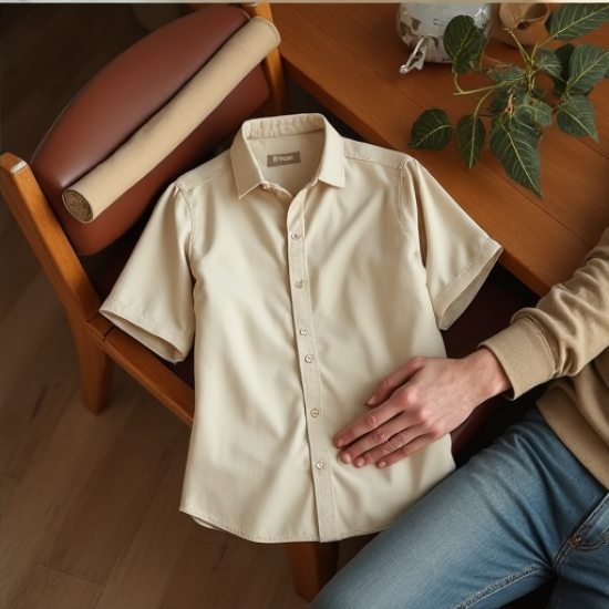 EcoChic Hemp Blend Casual Shirt