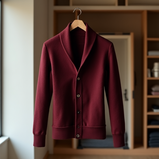 Classic Elegance Shawl Collar Cardigan