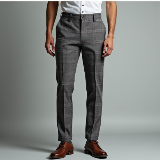 Urban Check Trousers