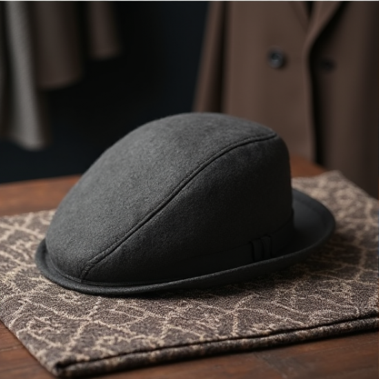 Classic Elegance Men's Pork Pie Hat