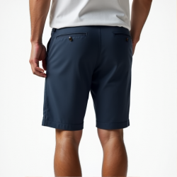 Urban Comfort Flat-Front Shorts