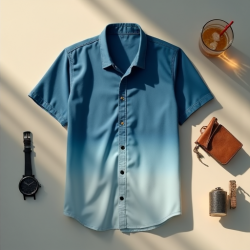 Gradient Breeze Short Sleeve Shirt