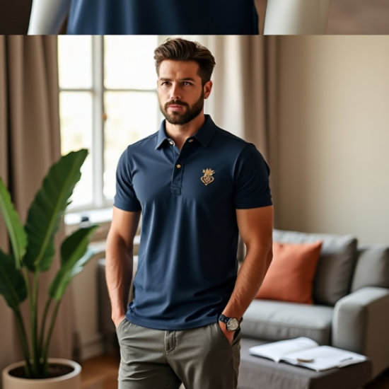 Elite Comfort Embroidered Polo