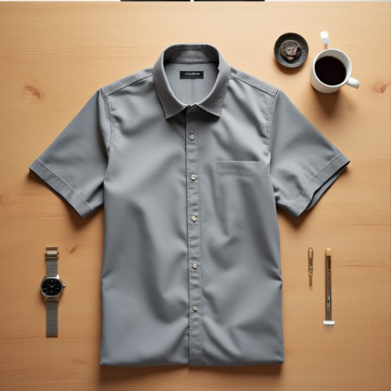 Urban Essence Minimalist Short Sleeve Shirt