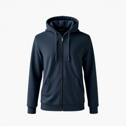 Urban Comfort Zip-Up Terry Hoodie