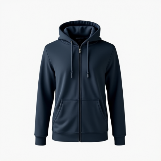 Urban Comfort Zip-Up Terry Hoodie