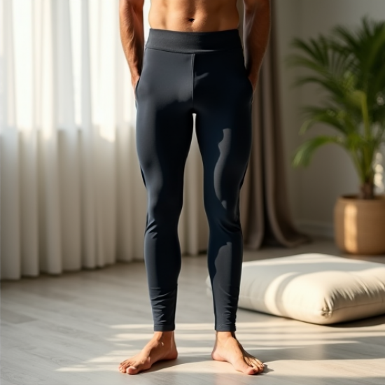 ZenFlow Men's Yoga & Meditation Pants
