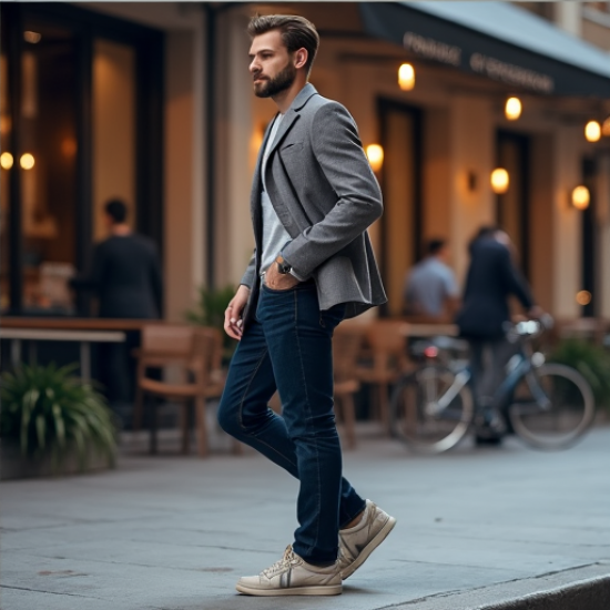 Urban Edge Tapered Jeans