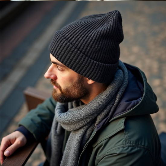 Urban Comfort Cuffed Knit Beanie