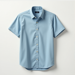 Classic Preppy Short Sleeve Button-Down