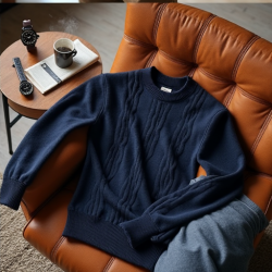 Heritage Cotton Cable Knit Sweater