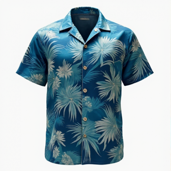 Tropical Breeze Men's Rayon Hawaiian Shirt