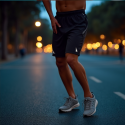 Reflective Performance Running Shorts