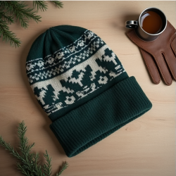 Nordic Heritage Fair Isle Beanie