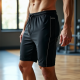 AeroFlex Men's Performance Mesh Gym Shorts