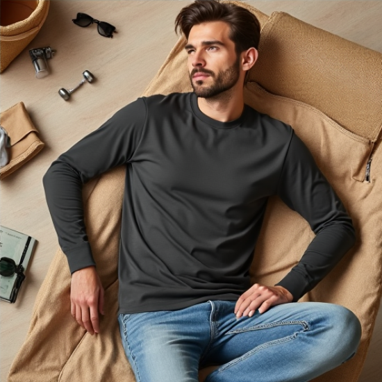 EcoWear Organic Long Sleeve Tee