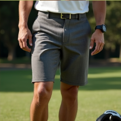 Elite Plaid Performance Golf Shorts