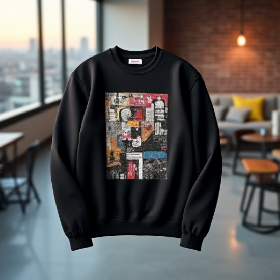 Urban Vibe Graphic Pullover