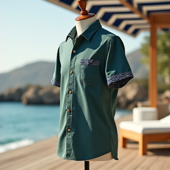 Nautical Breeze Short Sleeve Shirt