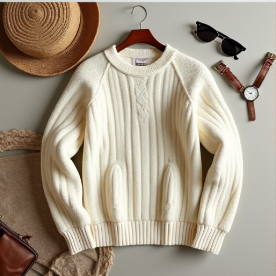 Coastal Comfort Chunky Knit Sweater