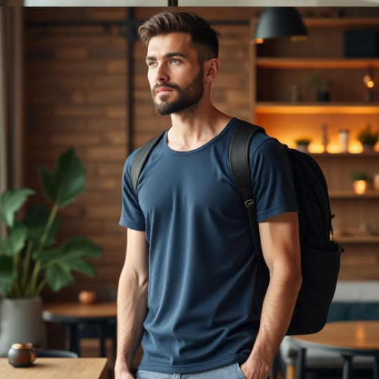 Urban Comfort Scoop Neck Tee