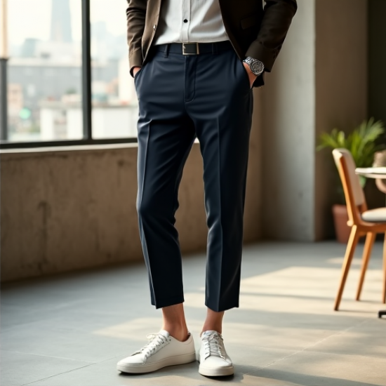 Urban Chic Cropped Ankle Pants