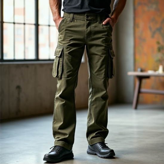 Urban Explorer Camo Cargo Pants