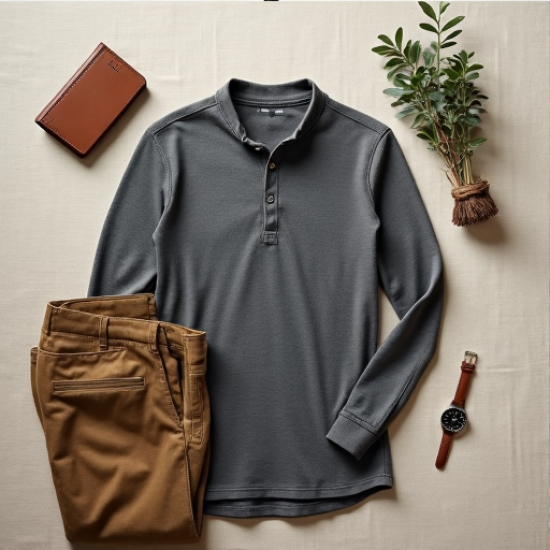 Heritage Slub Cotton Henley